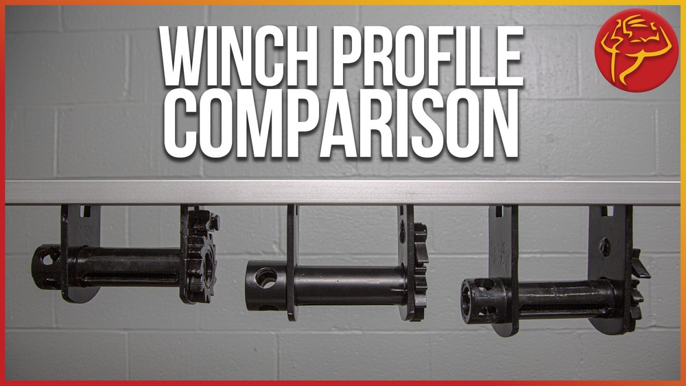 Trailer Winch - Low Profile Sliding Double L Style (4 Pack)