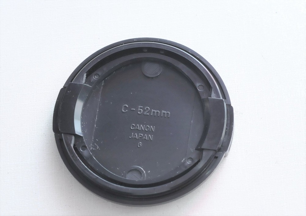 Canon Classic FD 52mm Front Lens Cap