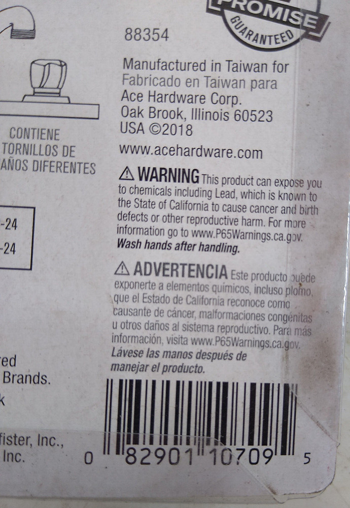 New in Pack Ace Handle Screws 4200234 Ameriican Standard/Price Pfister/Gerber