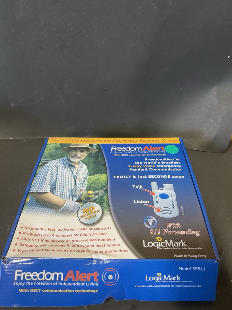 Freedom Alert Fall Emergency System Model #35511 By LogicMark