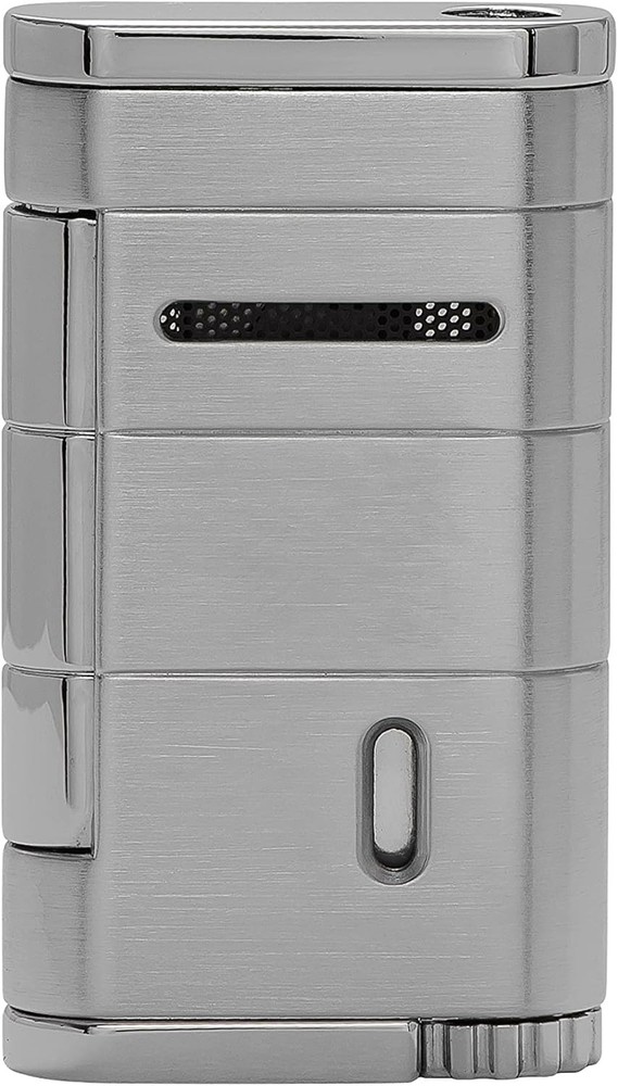 Xikar Cigar Lighter Allume Single Jet Torch Silver