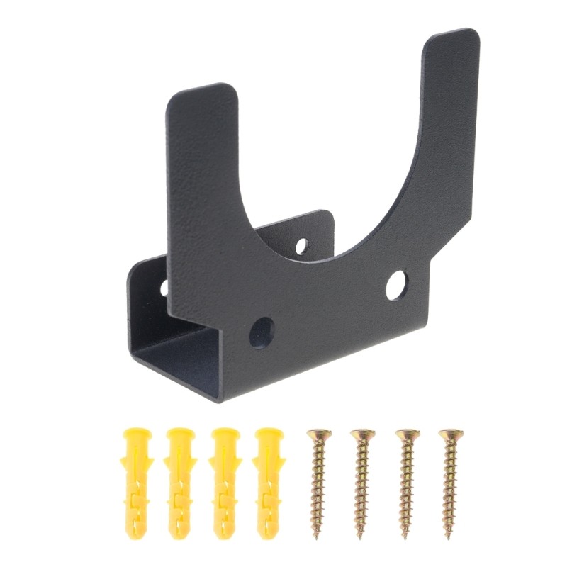 Space Saving Wall Mounted Grinder Holder with Screws for Workshop Tool Storage