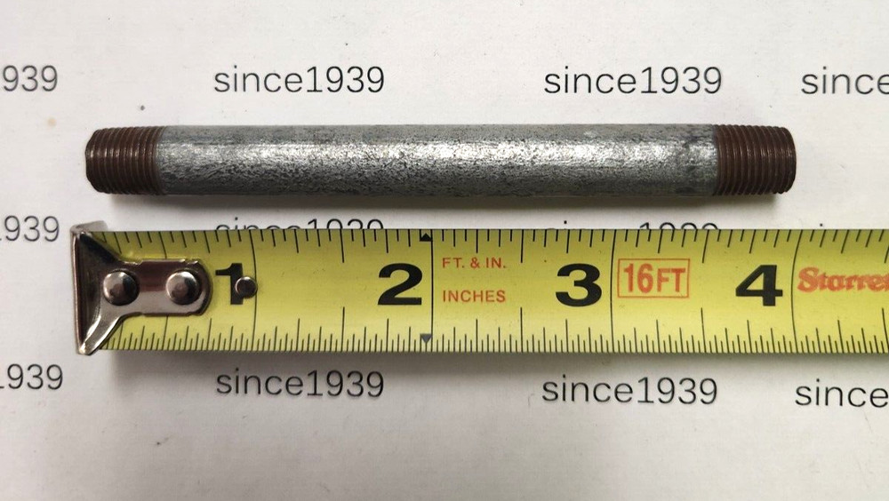 1/8" x 4" Galvanized Nipple Schedule 40