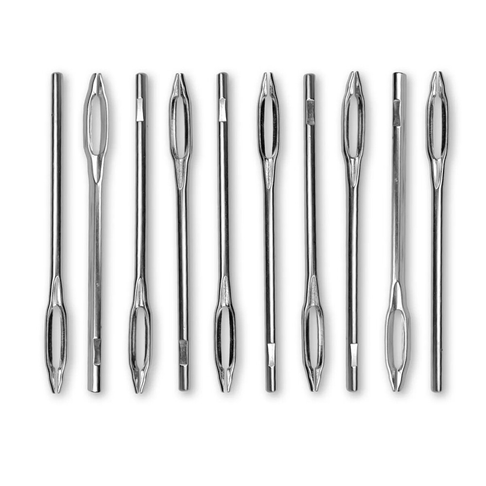 20 Pieces Replacement Split Eye Insertion Needle for Tire Plug Reamer Tool