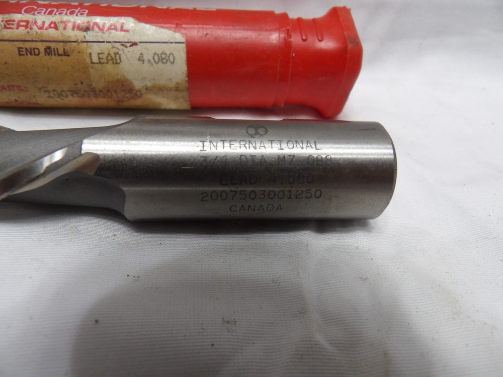 International 3/4 x 3/4 x 3 Endmill
