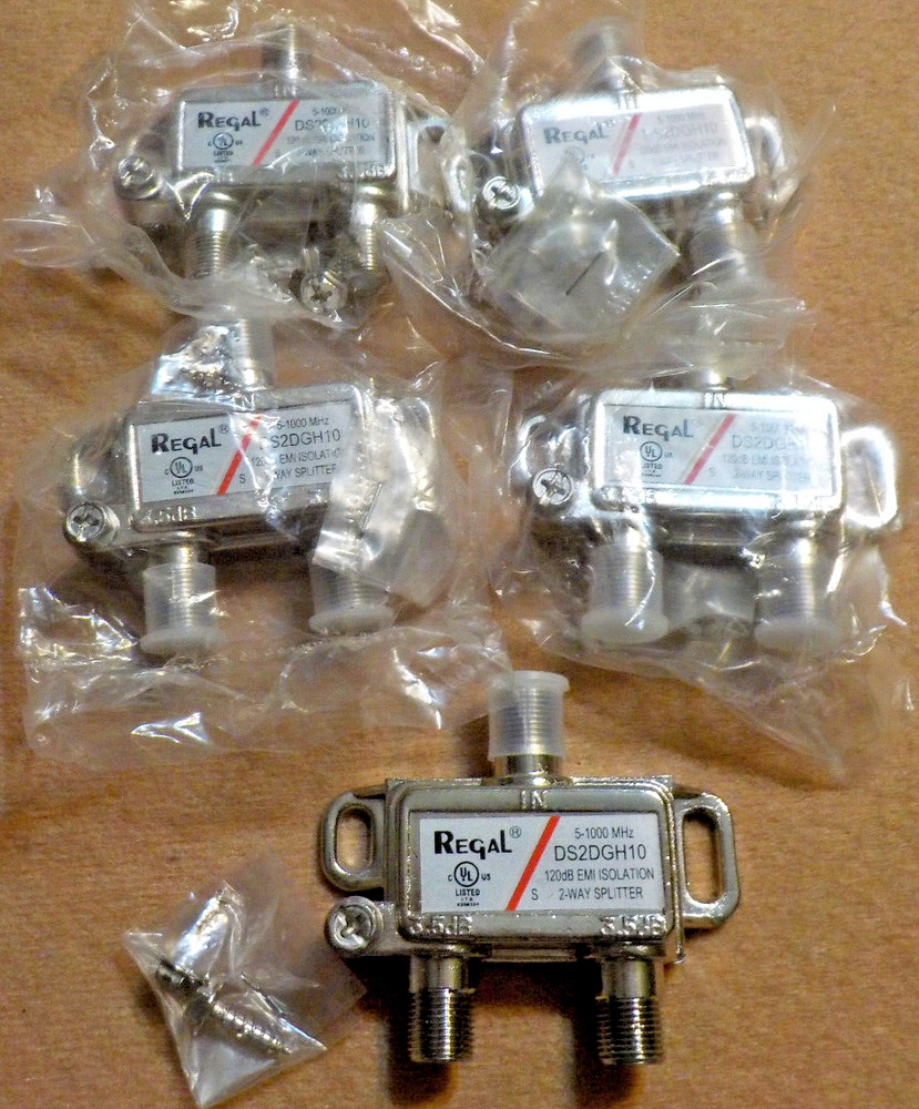 Regal DS2DGH10 2-Way Splitter