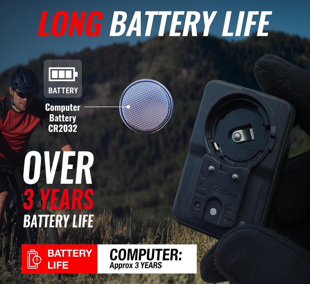 CATEYE Wired Bike Computer – Entry-Level Speedometer and Odometer, Perfect