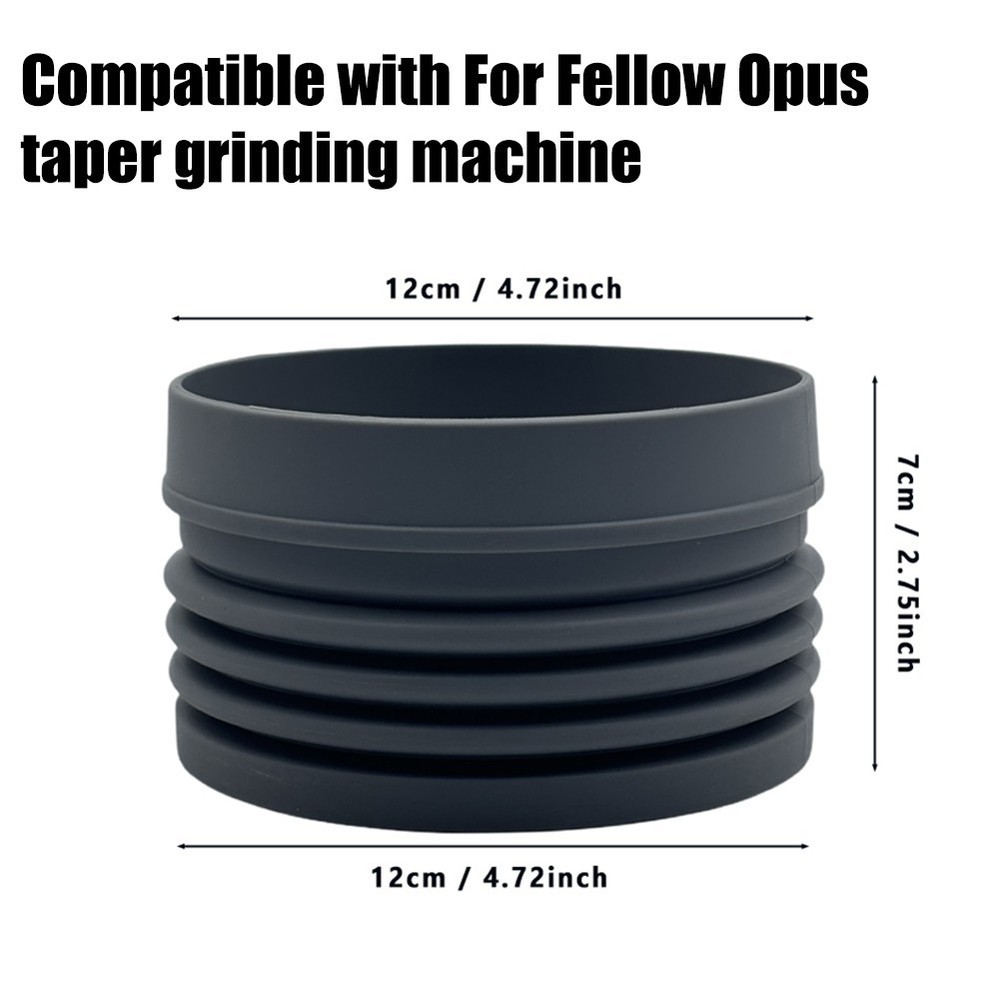 Silicone Bellow for Fellow OPUS Coffee Grinder Efficient Extraction Grey