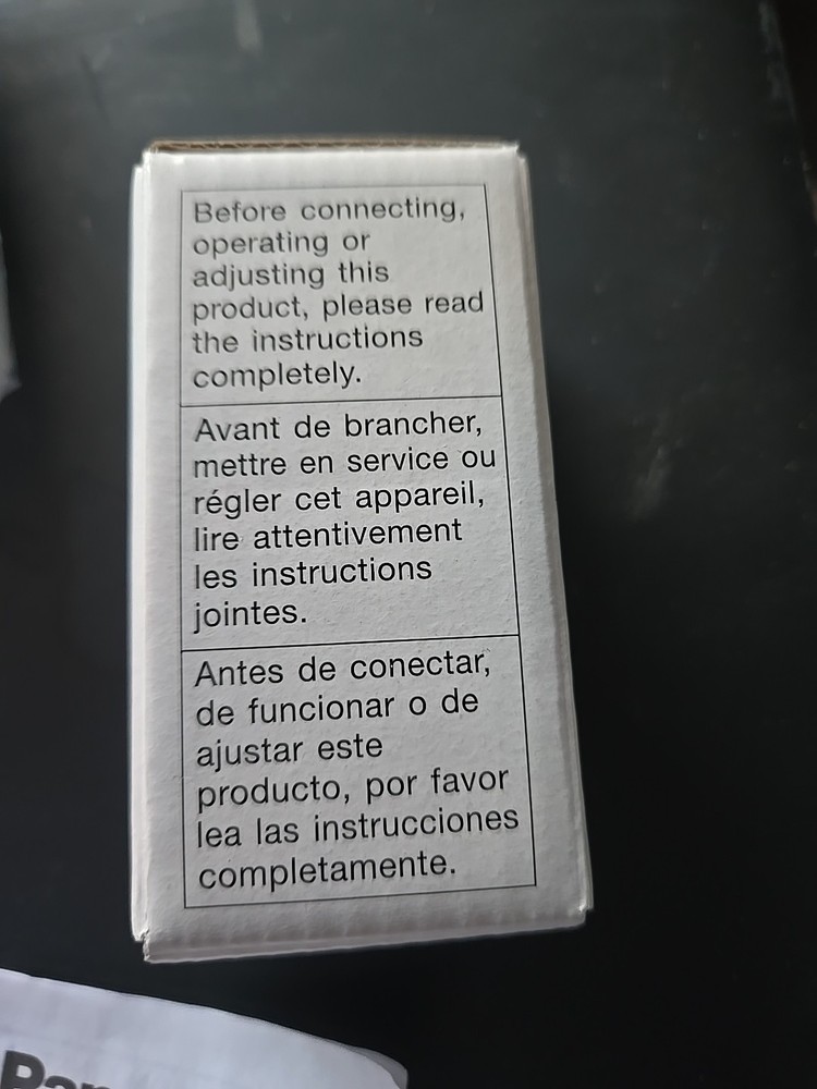 Panasonic FV-MSVK1 Motion Sensor Module. New