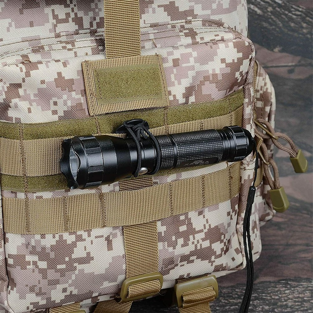 30Pcs Tactical Molle Elastic String Strap Gear Clip Attachments Camping Tool Kit