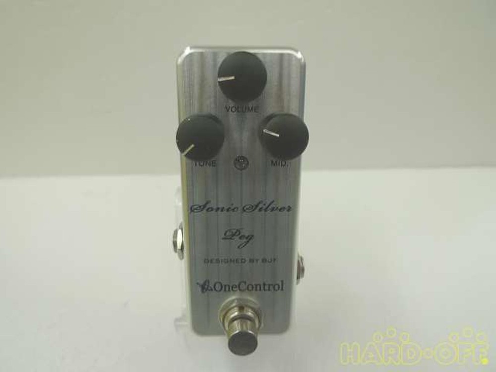 ONE CONTROL SONIC SILVER PEG Effector/Bass Pre