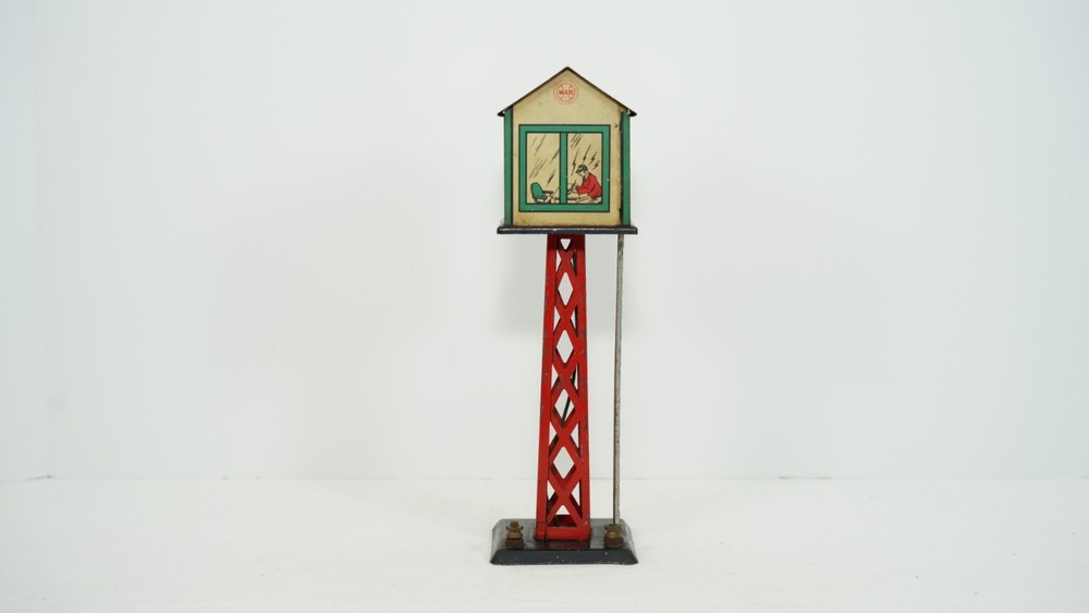 Marx O Scale Radio Control Train Tower w/ Working Light No Box B3