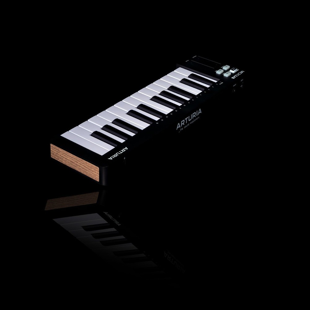 Arturia MicroLab MK3 Black Ultra-Compact MIDI Keyboard Controller