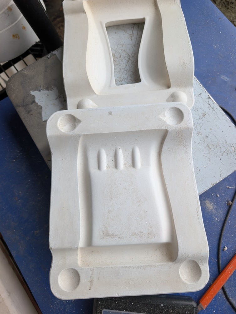 Tray  Vintage Slip Casting Ceramic Mold