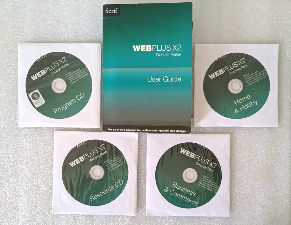 Serif Webplus X2 Website Maker