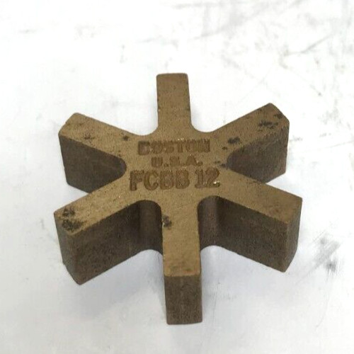 BOSTON GEAR COUPLING INSERT FCBB12 BRONZE