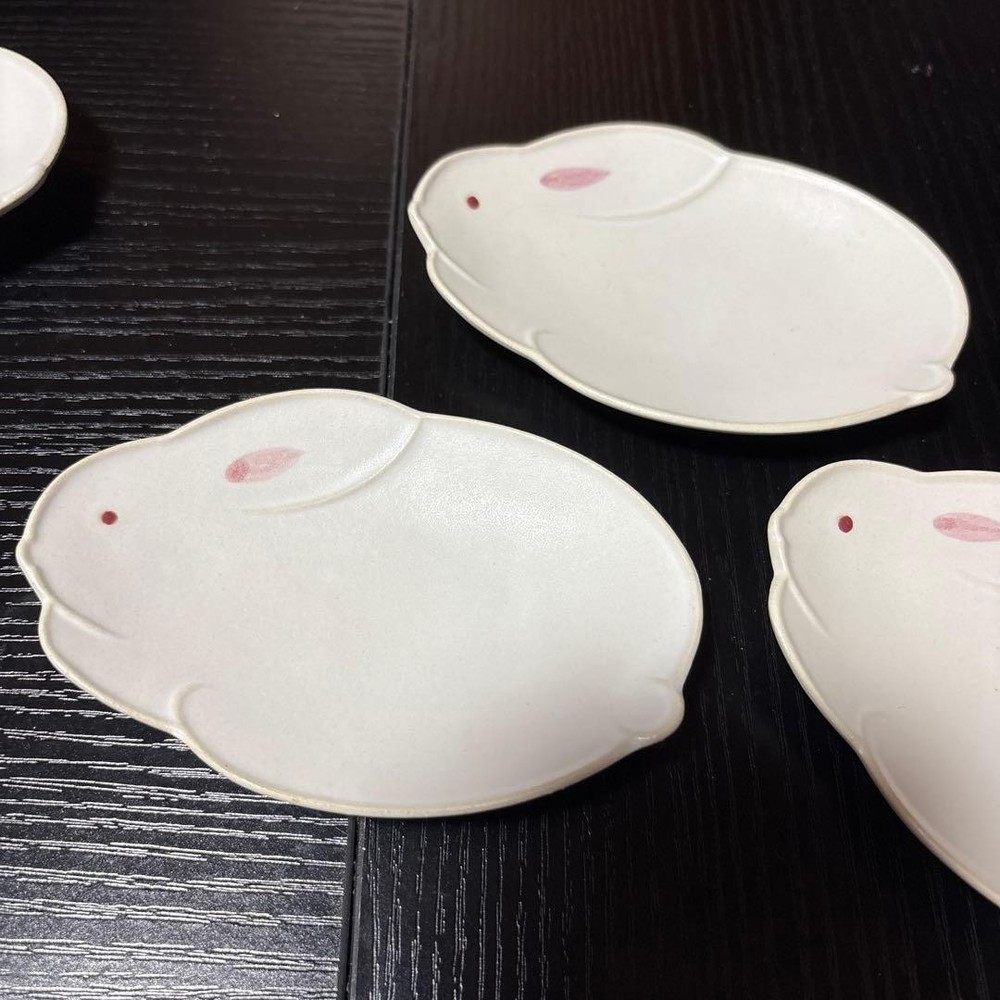 Tachikichi Rabbit Plate 5 Set