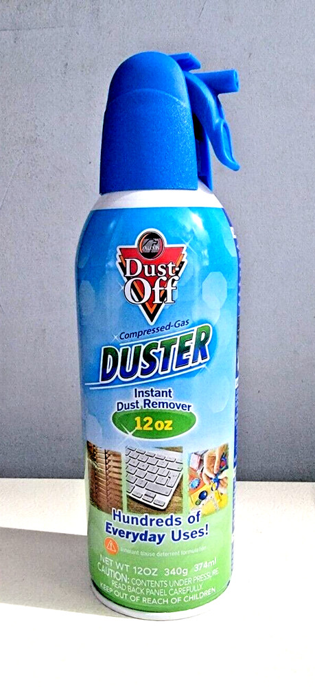 Falcon Dust-Off Compressed Air Duster Canned Electronics Cleaner 12oz