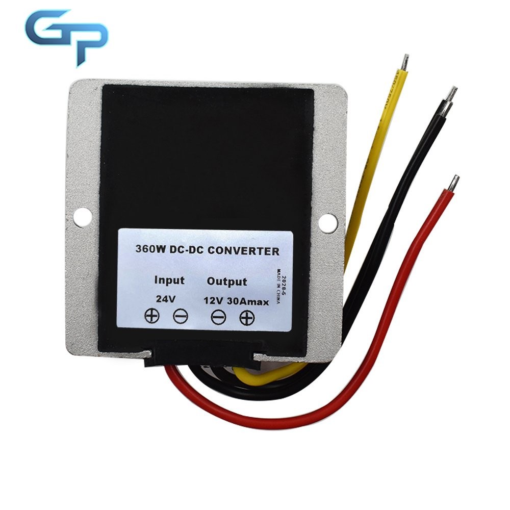 24V Step Down To 12V 30A 360W DC/DC Converter Regulator
