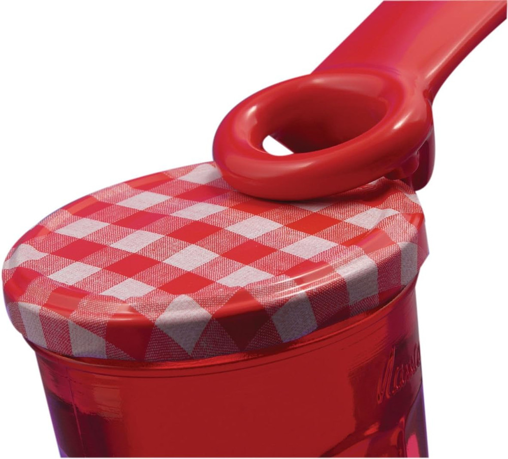 Jarkey Original Easy Jar Key Opener, 2-Pack, Red