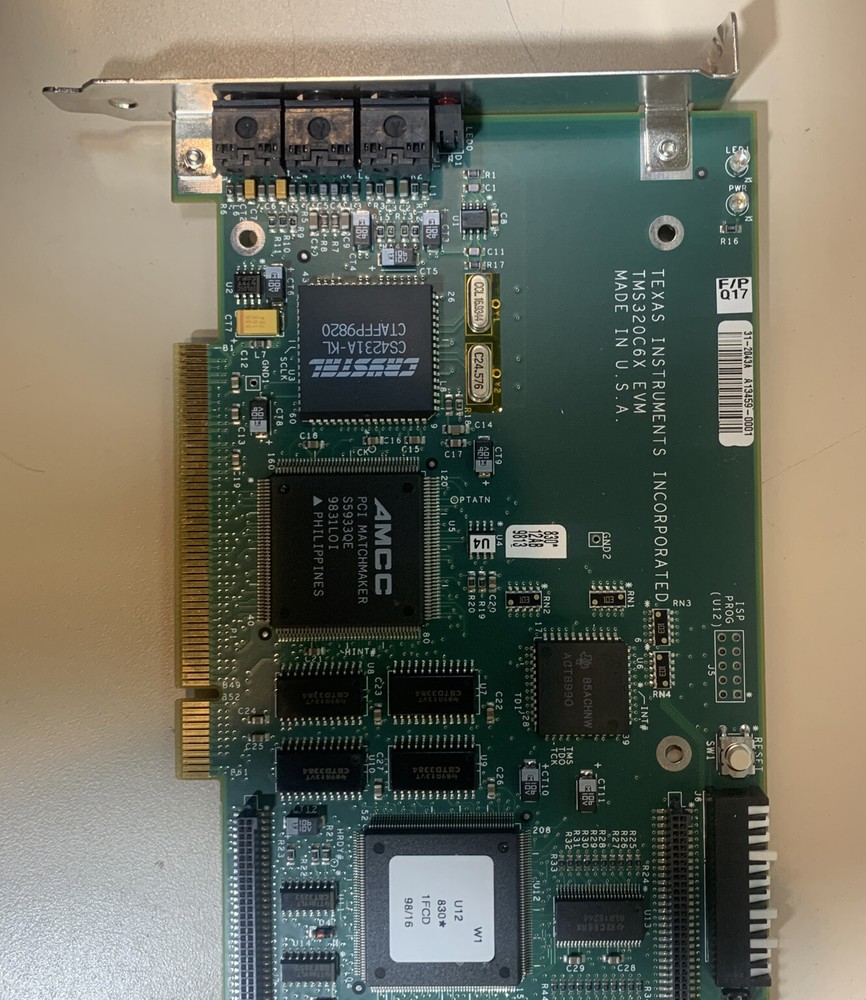 Texas Instruments TMS320C6X EVM Development Board