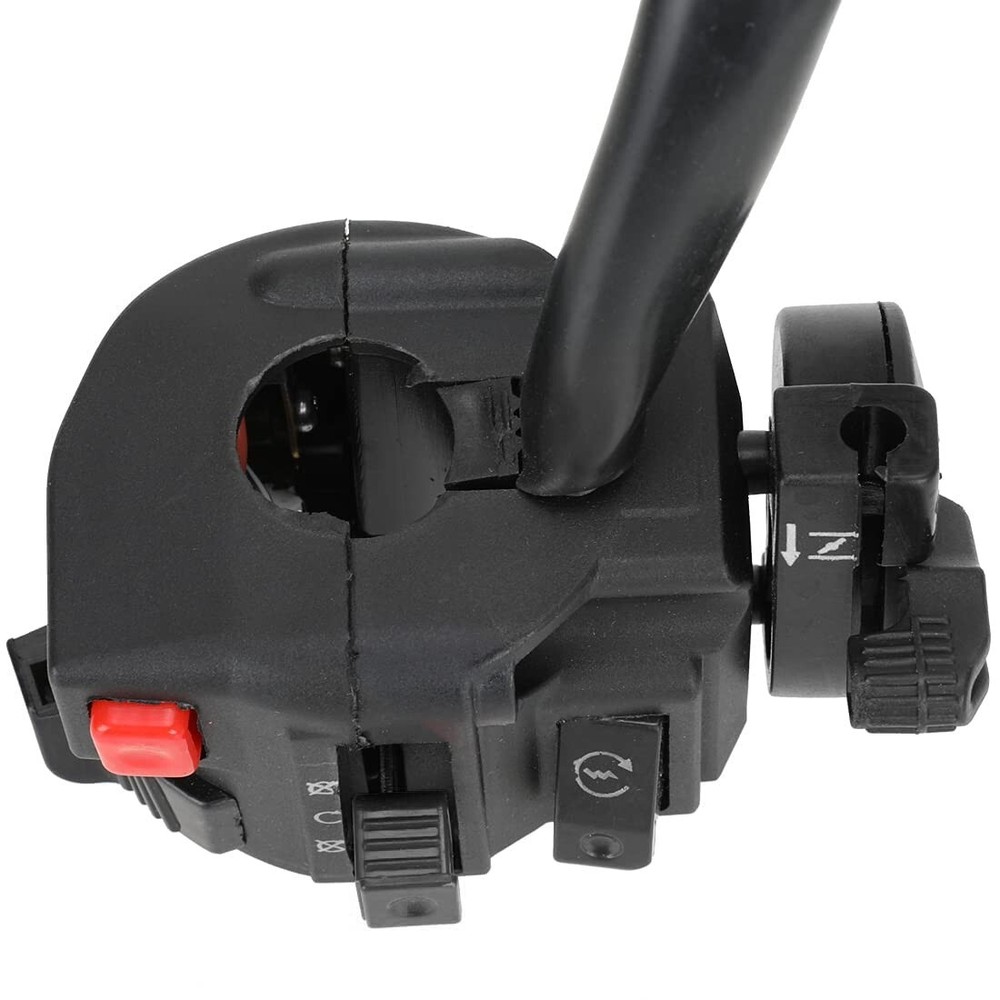 5 Function 9 Wire Left Starter Kill Light Choke Switch Assembly For 150cc 200c