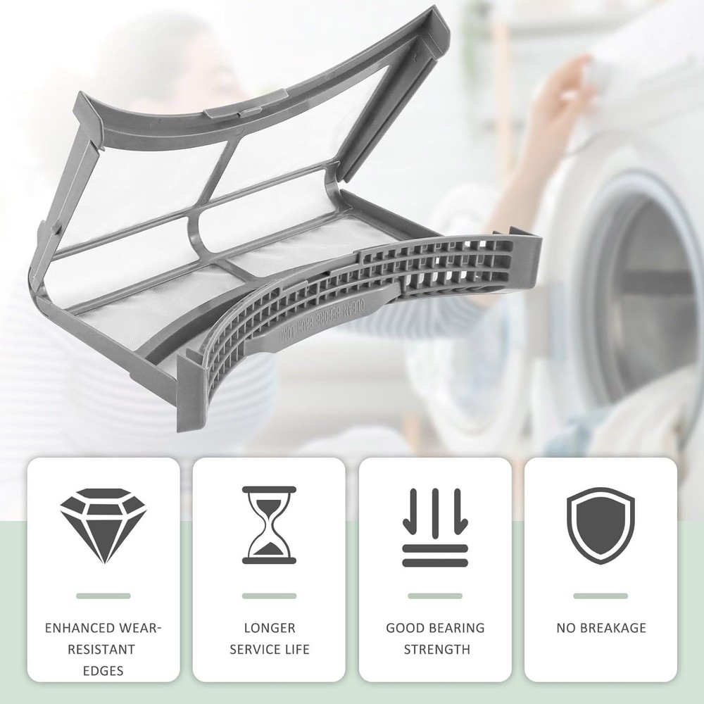DC61-02595A Dryer Lint Trap Filter Replacement for Samsung Dryer