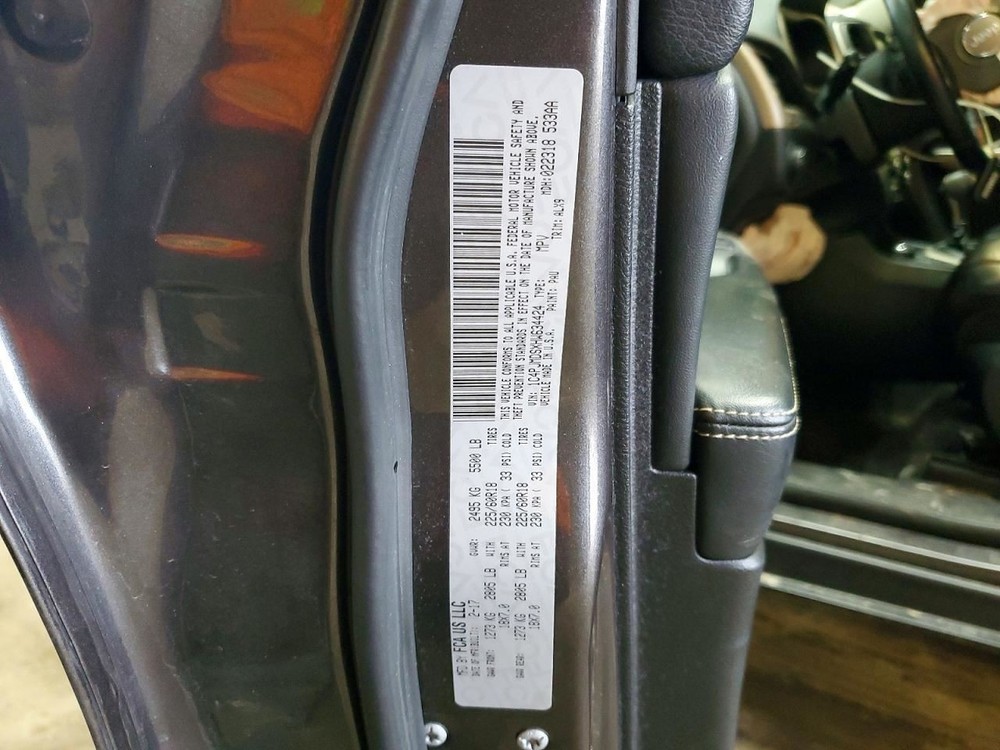 CHEROKEE 2017 Transmission Shift 1023087