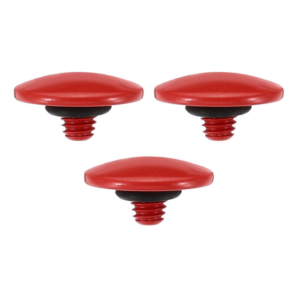 3 Pack Camera Shutter Button Shutter Release Button Convex Red
