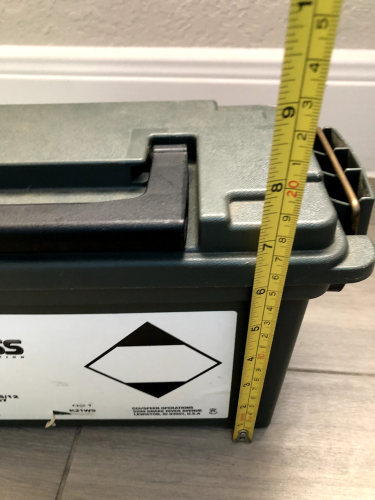Sheffield Ammo Storage Field Box Lockable