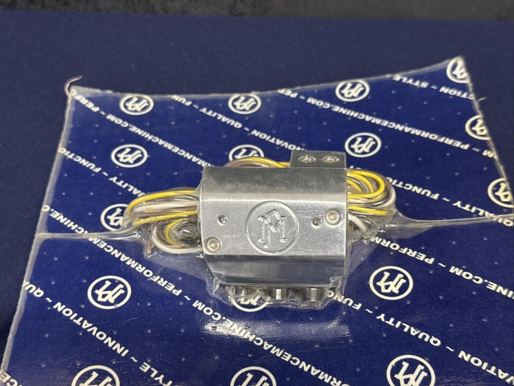 Chrome Left-Side Three-Button Hydraulic Clutch Switch Assembly 0062-2033-CH