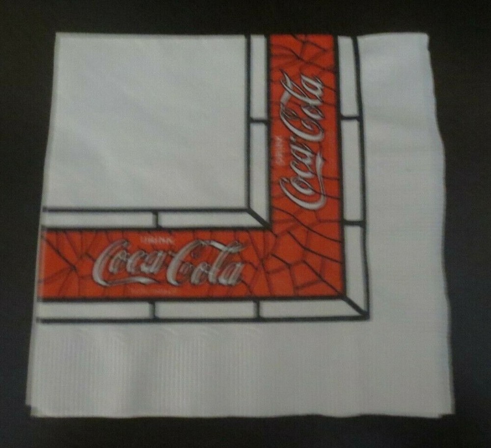 5 Different Coca-Cola Napkins