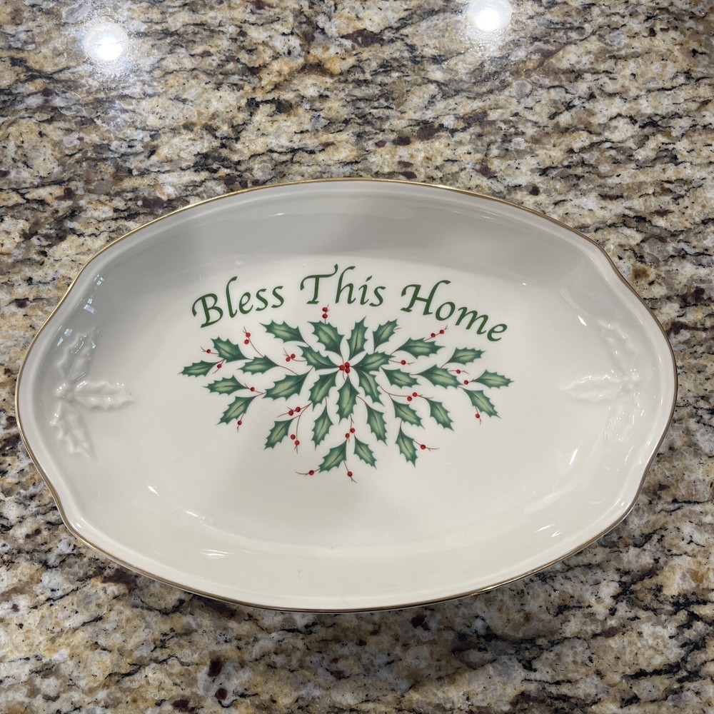 Lennox “Bless This Home “ Platter