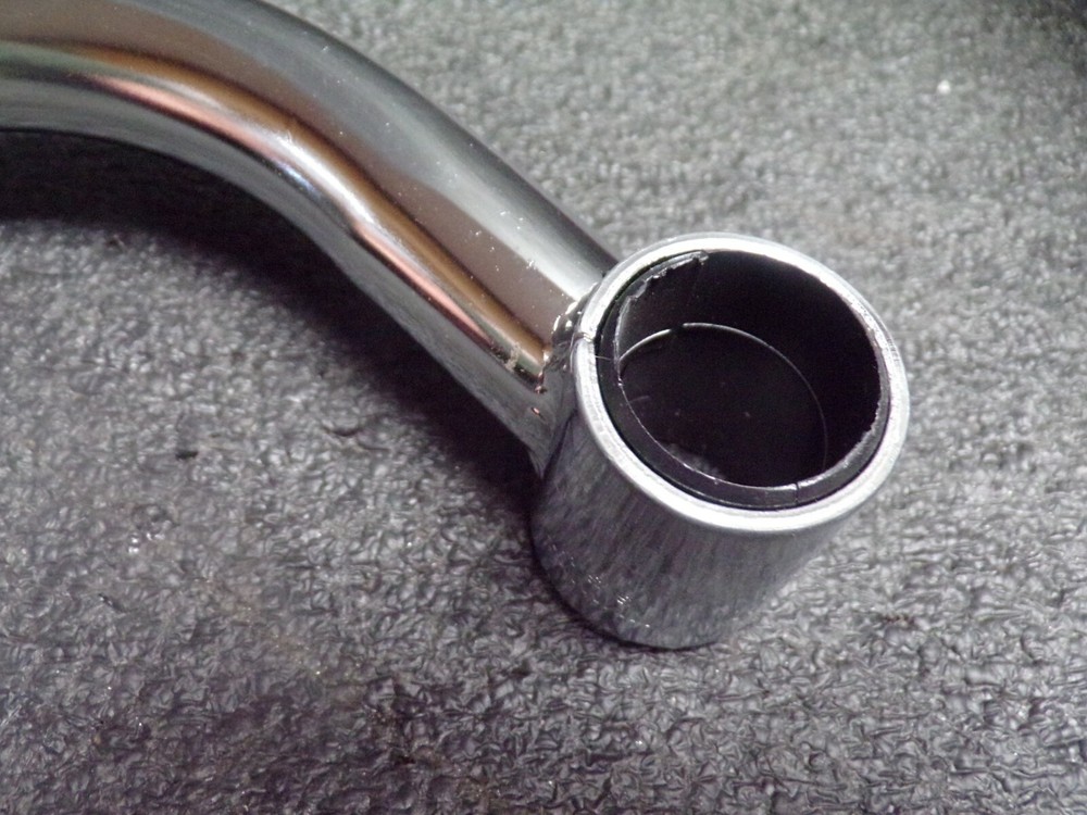 Chrome Safety Push Handle 18"W (C)