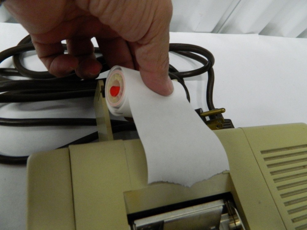 Vintage Victor 620 Adding Machine With Print Function Fully Functional See Video