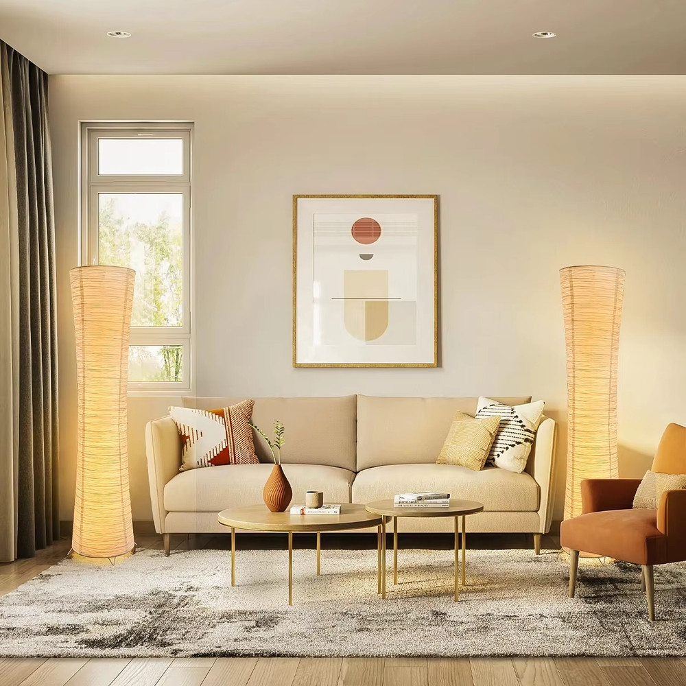 Paper LED Floor Lamp