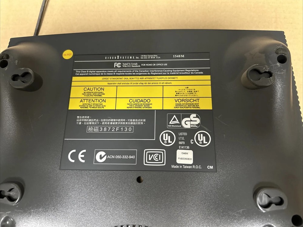 Cisco Micro (CISCO1548M) 8-Ports External Switch Managed