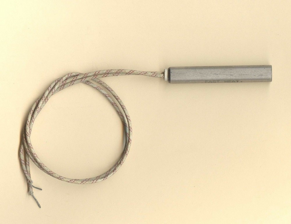 Fast Heat Cartridge Heater 3/8" Dia X 2" Long 400W 240V 10" Fiberglass Leads