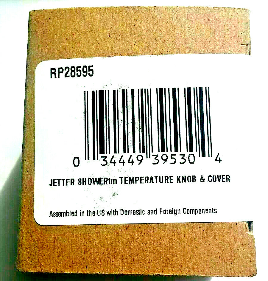 Delta Faucet RP28595 Shower Temperature Knob Cover - Chrome OEM 17 series