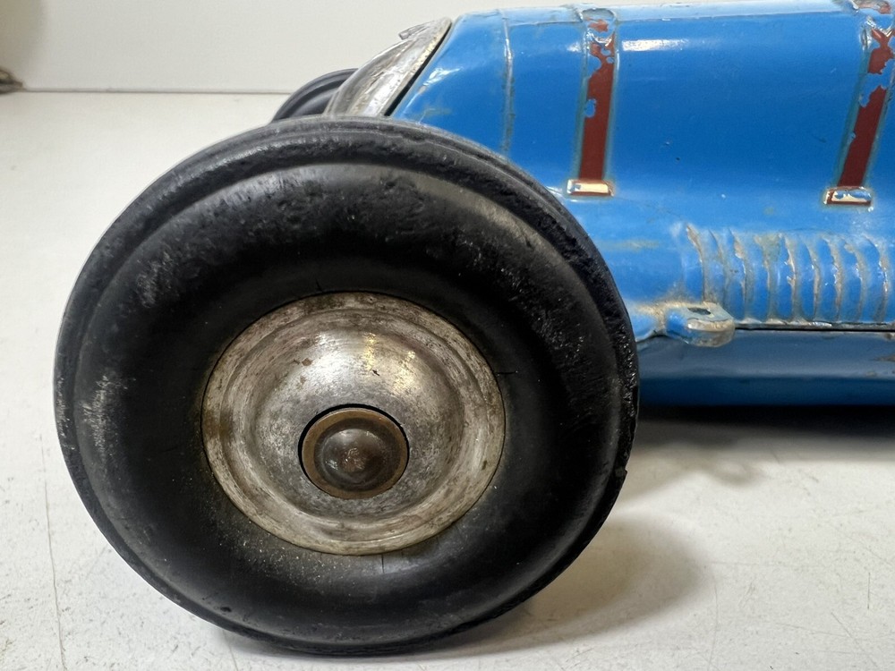 Vintage Ray Cox Thimble Drome Champion Tether Car Blue #20 No Engine