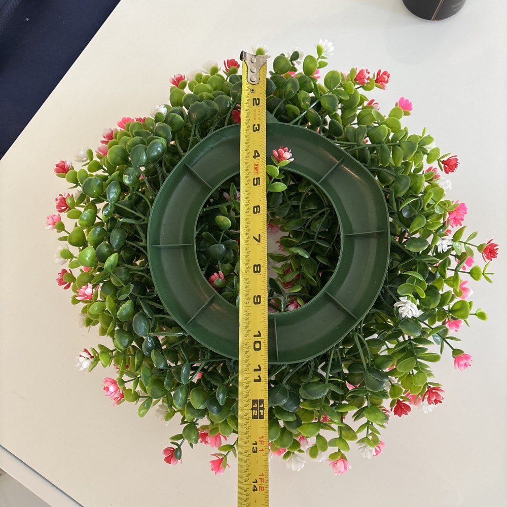Spring Wreath Front Door