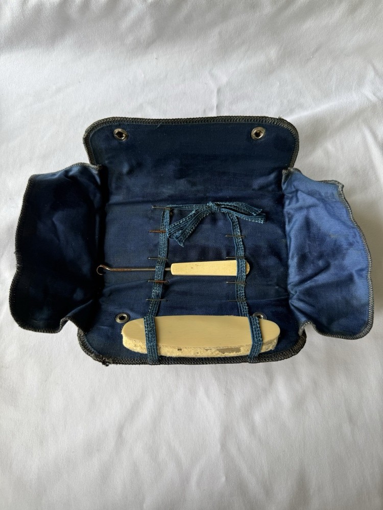 Antique Vintage Manicure Set Case