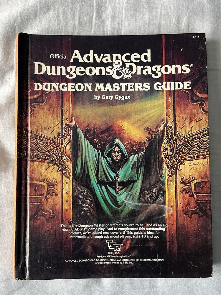 Advanced Dungeons and Dragons Dungeon Masters Guide 1979 DnD D&D AD&D