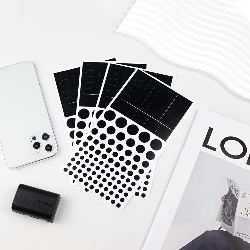 Blocked Vinyl Webcam Covers – Restickable Privacy Stickers for Laptop, Smartphon