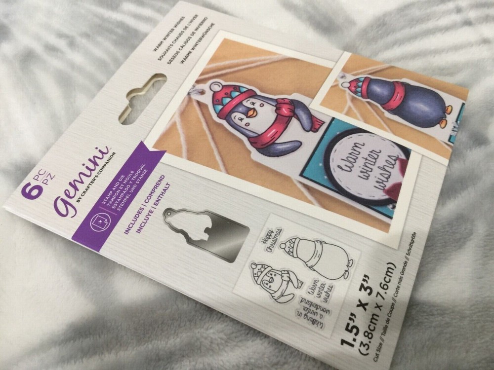 Gemini Character Front & Back Gift Tags Collection Bundle Crafters Companion