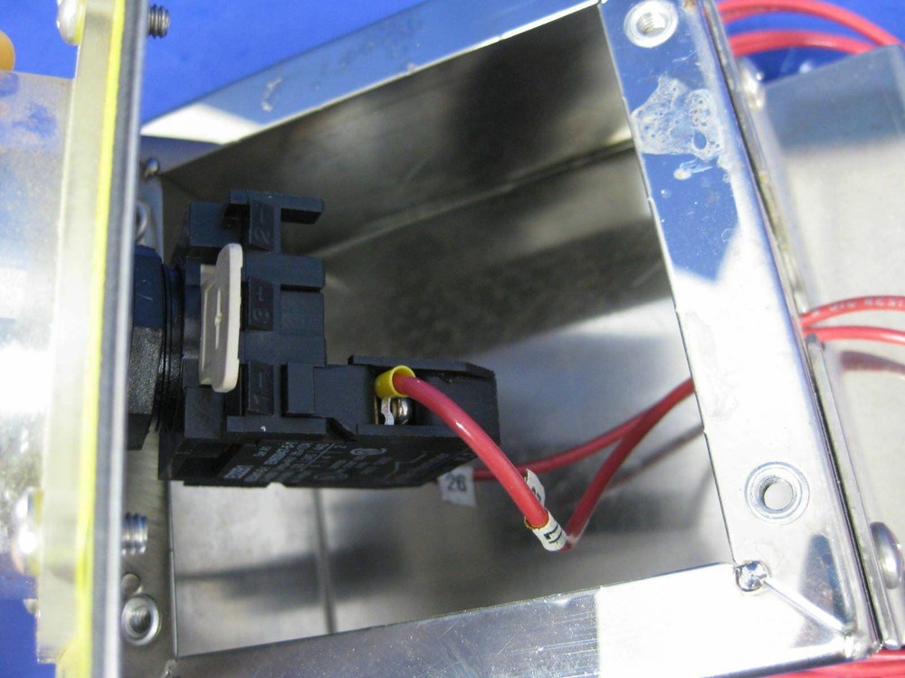 TEL Tokyo Electron Emergency Off Button with Key Lock, Used