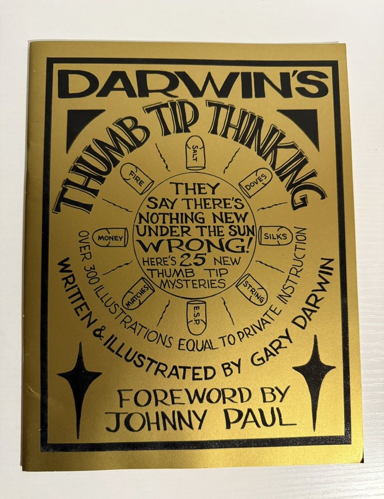 Darwin’s Thumb Tip Thinking Softcover