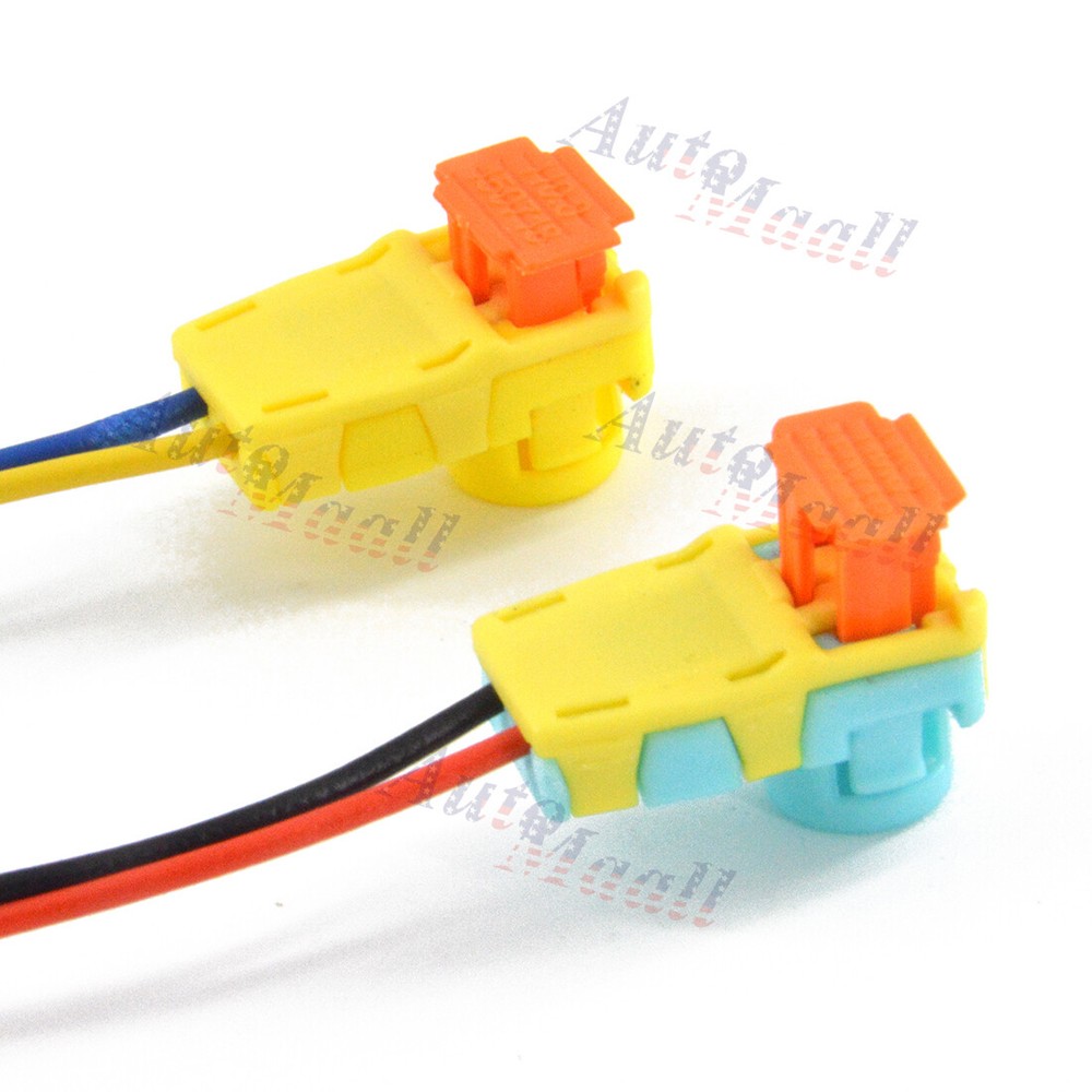 2pcs Driver AB Clock spring Plug Connector For 2015 2016 2017 Hyundai Sonata