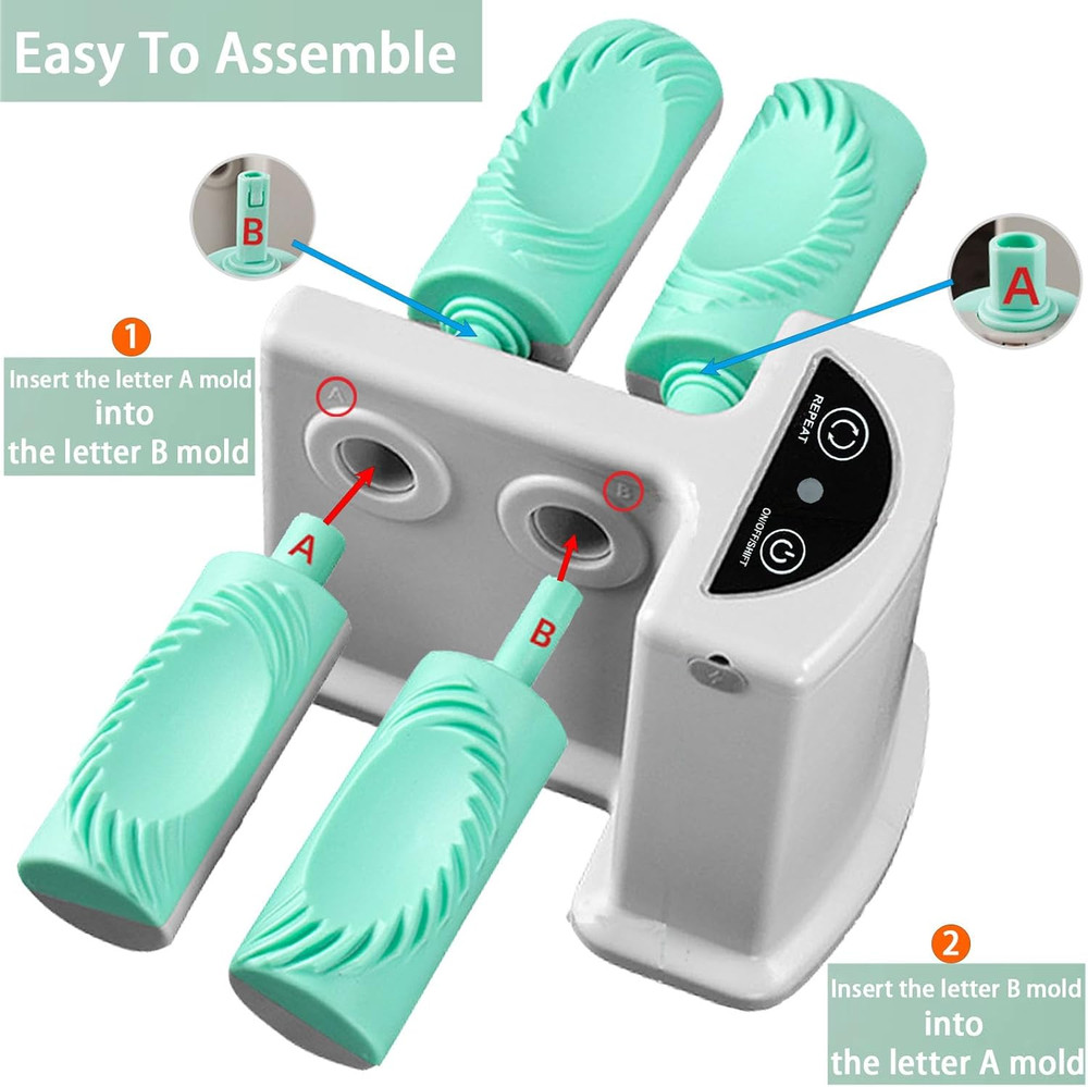 Electric Dumpling Maker Two Sizes Double Head Automatic Electric Dumpling Maker