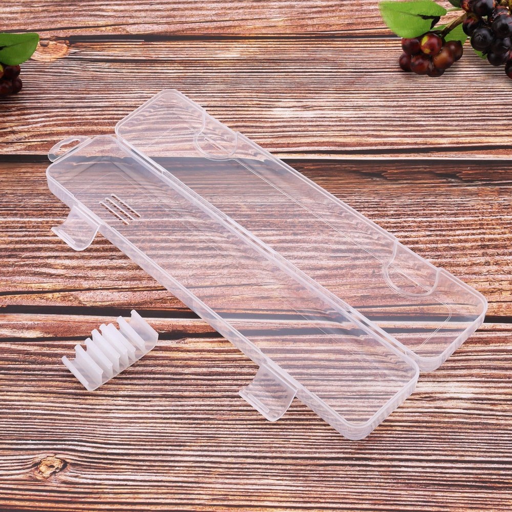 OriGlam Transparent Tableware Storage Case, Portable Flatware